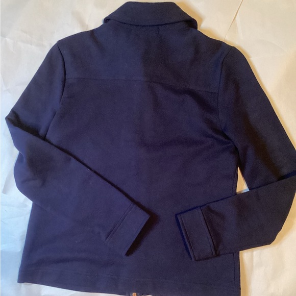 LAUREN RALPH LAUREN PETITE NAVY GOLD BUCKLE JACKET SZ. P/P - Picture 4 of 6